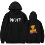 Drew house JB changes black hoodie