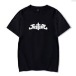 Drew house justic logo Black tee